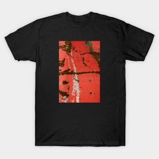 Cracked painting texture 3 T-Shirt